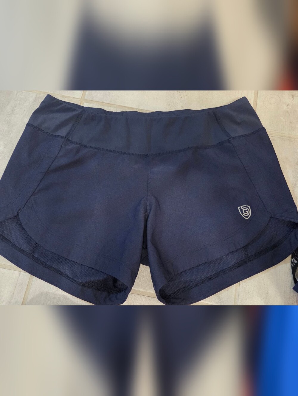 Goal-Five Excel Women's Workout Shorts Navy Size Large